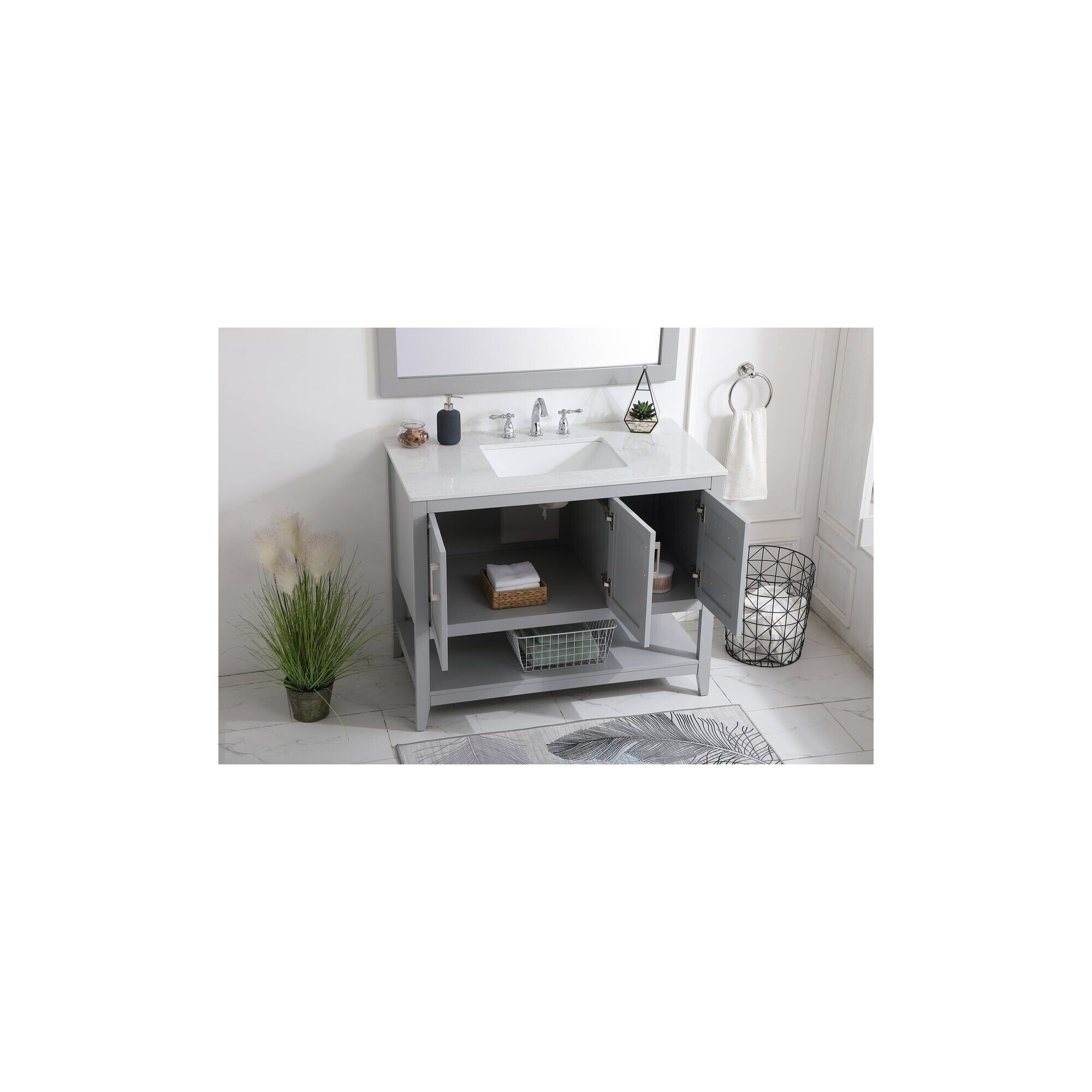 Aubrey 22 Inch Bath Vanity Cabinet