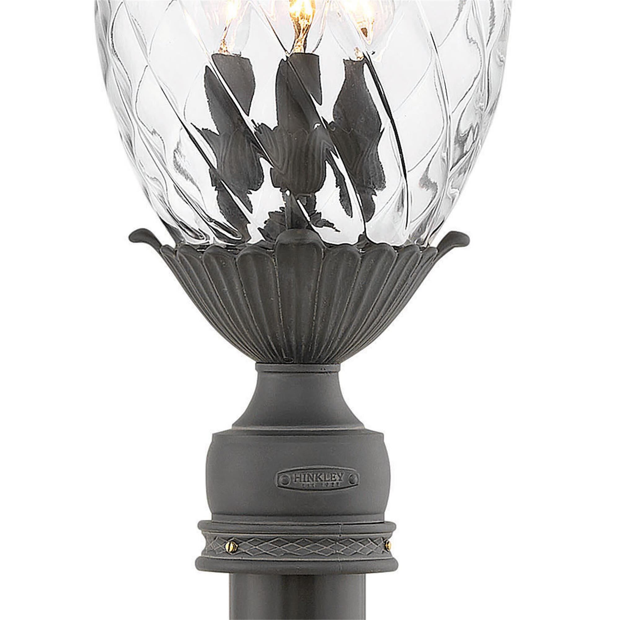 Plantation 25 Inch 3 Light Outdoor Post Lamp