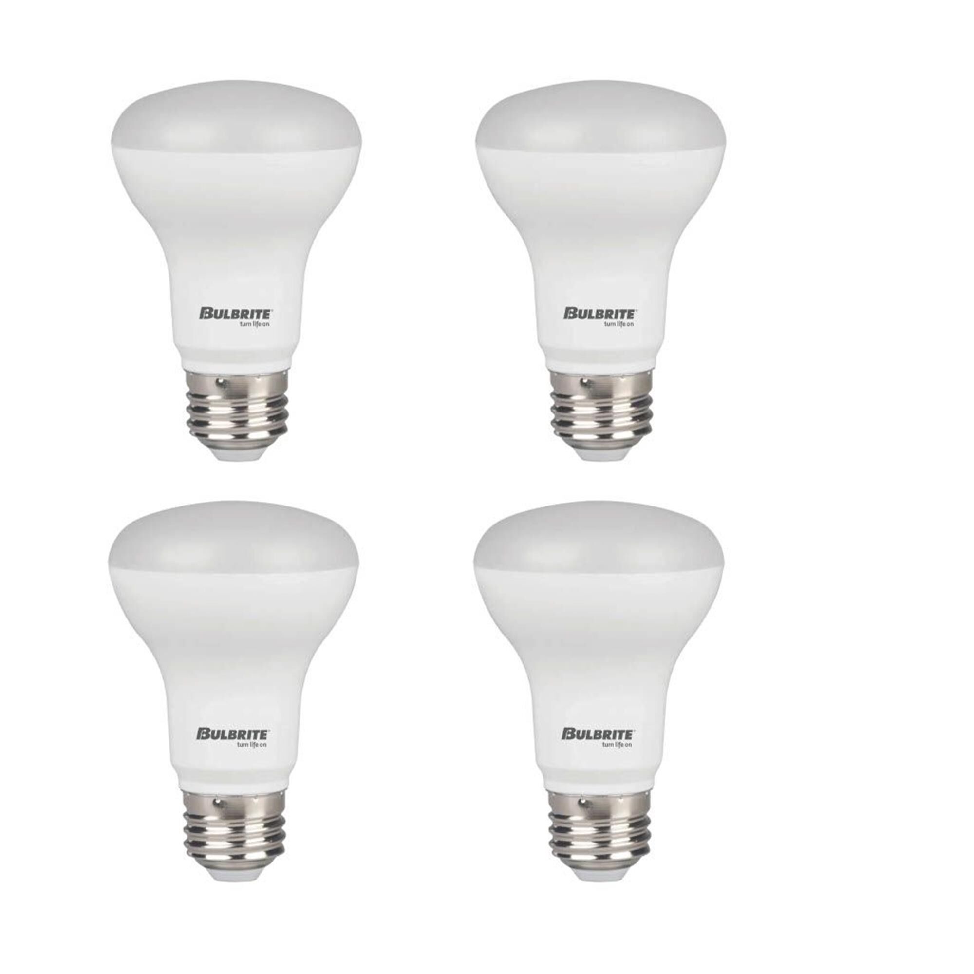 8 Watt LED BR30 3000K E26 120 Volt (4 Pack)