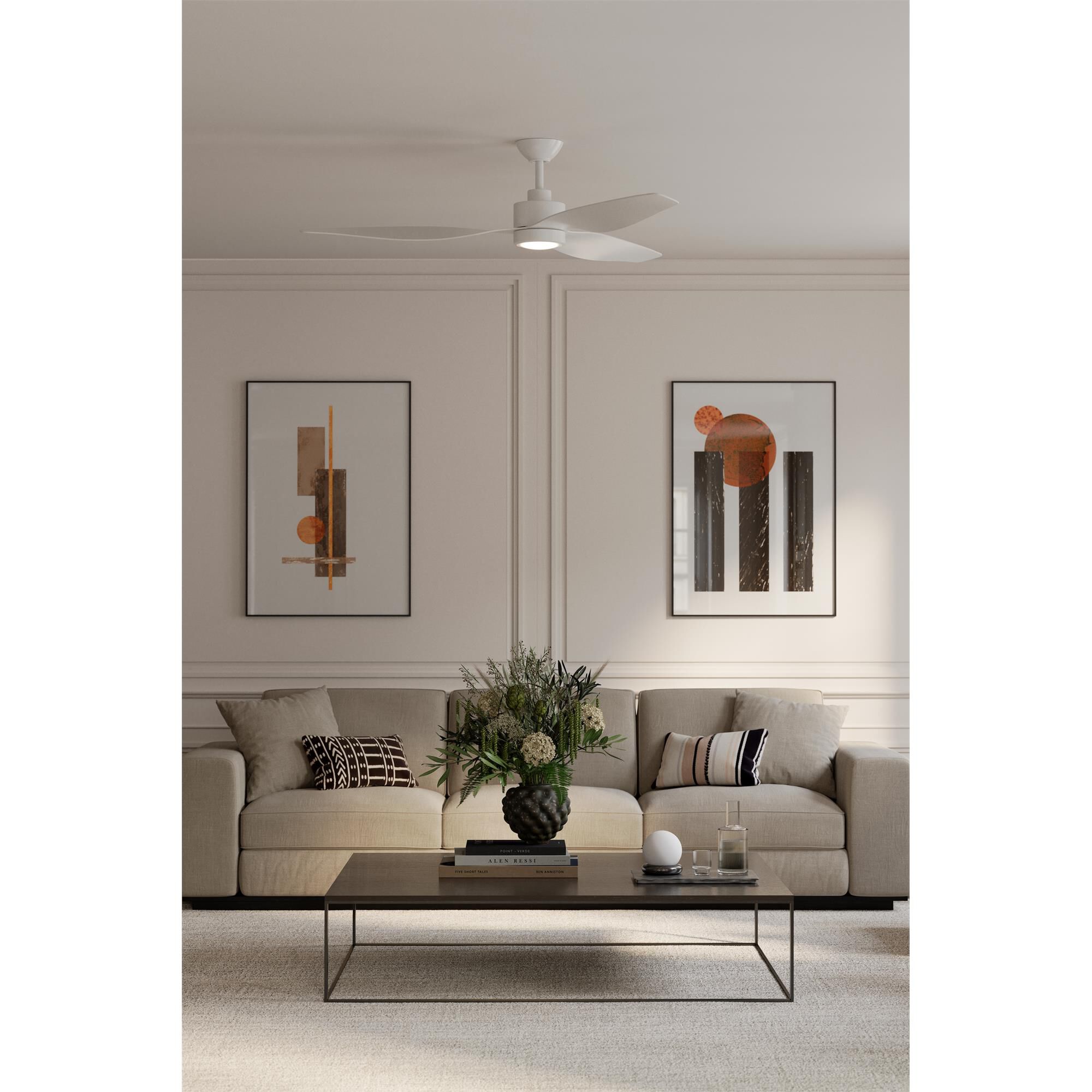 Norwynd 60 Inch Ceiling Fan with Light Kit