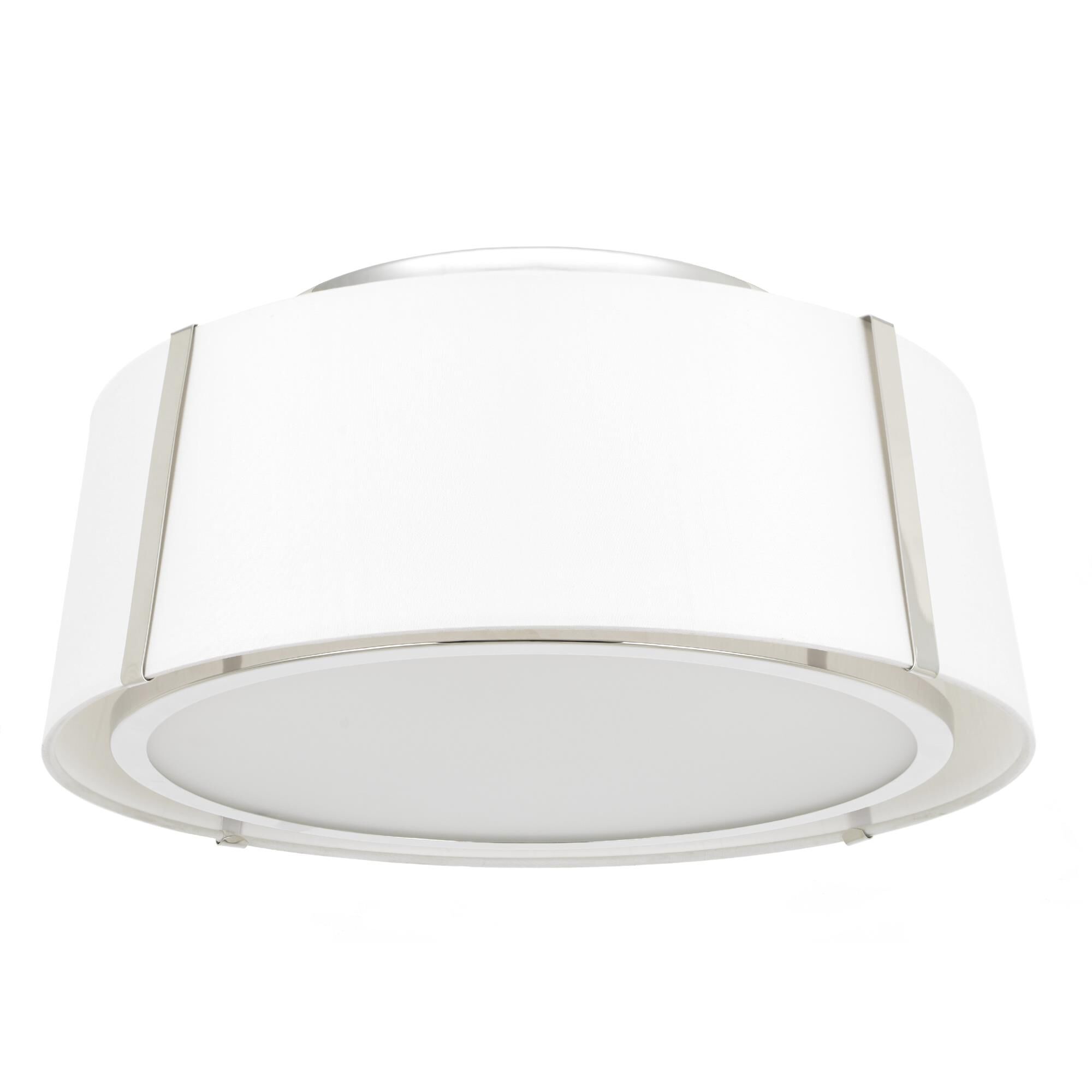 Fulton 18 Inch 3 Light Semi Flush Mount