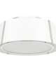 Fulton 18 Inch 3 Light Semi Flush Mount