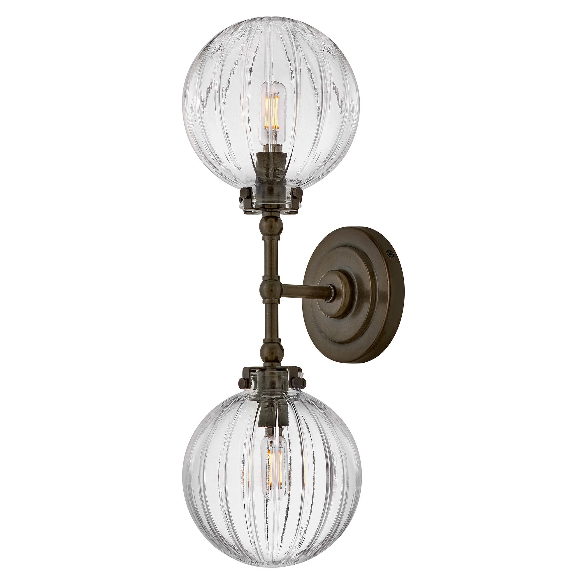 Helene 20 Inch 2 Light Wall Sconce