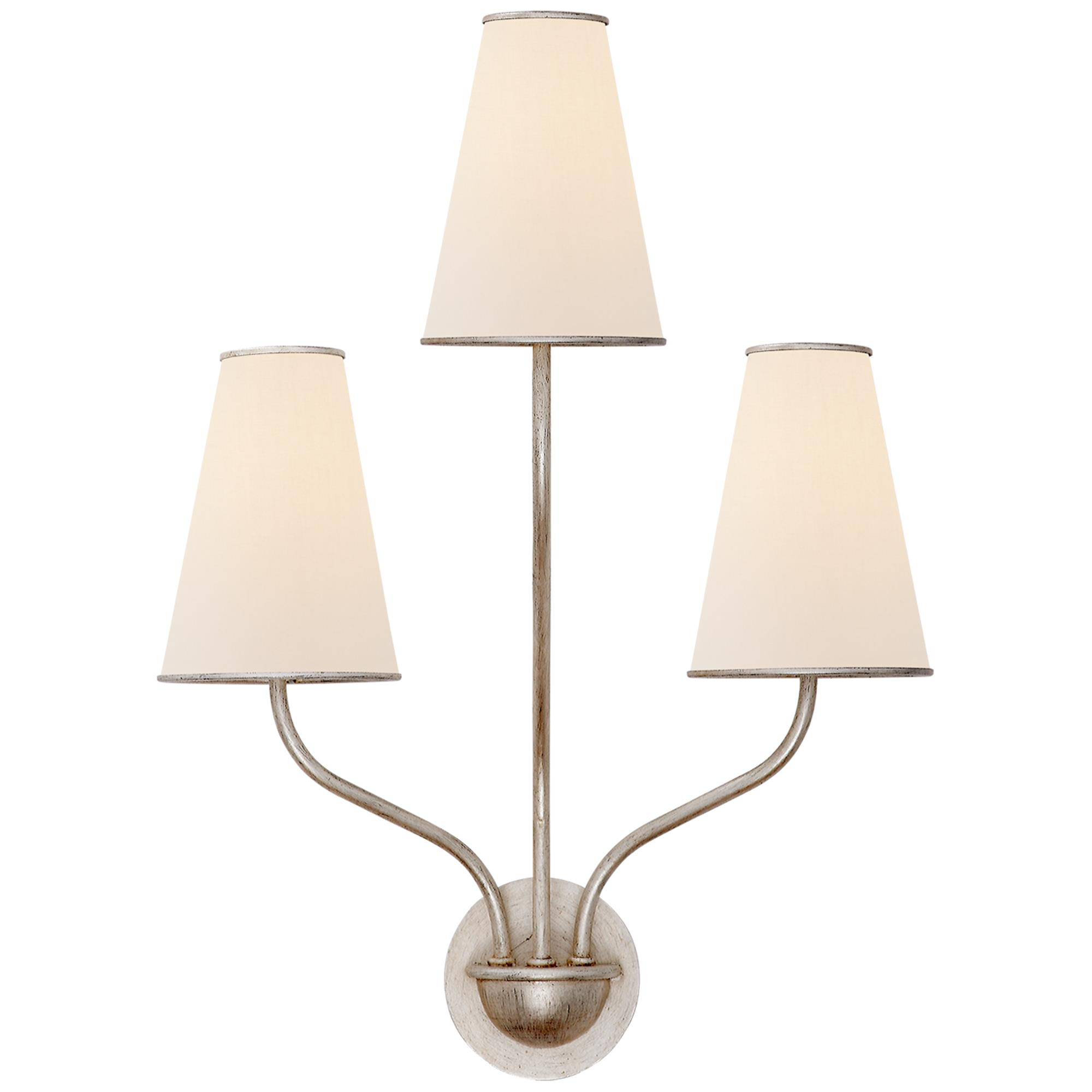 AERIN Montreuil Large 3 Light Wall Sconce