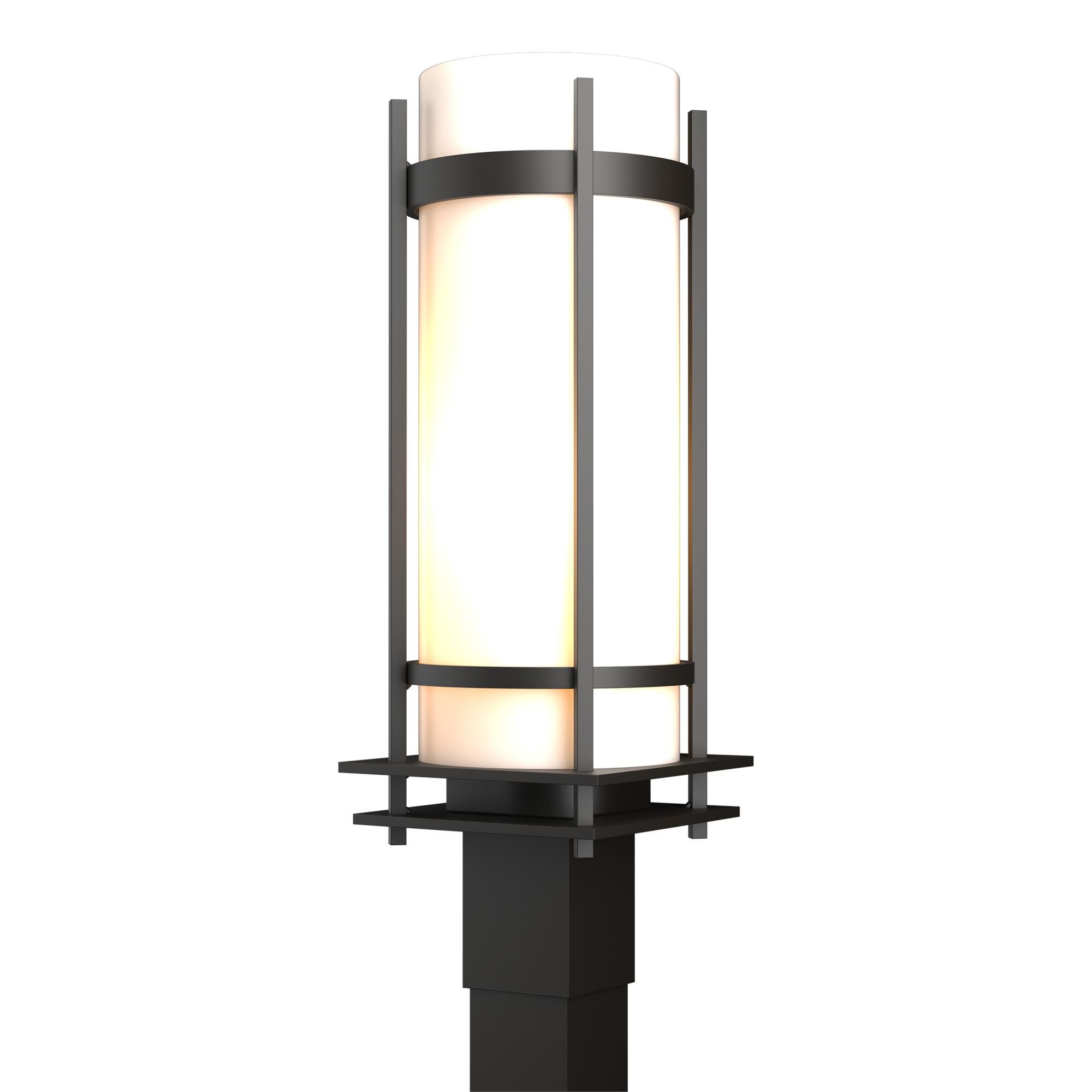 Banded 22 Inch Outdoor Post Lamp