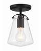 Voss 6 Inch Semi Flush Mount