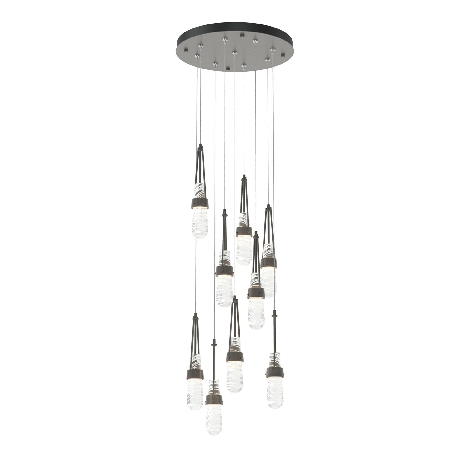 Link 20 Inch 9 Light Multi Light Pendant