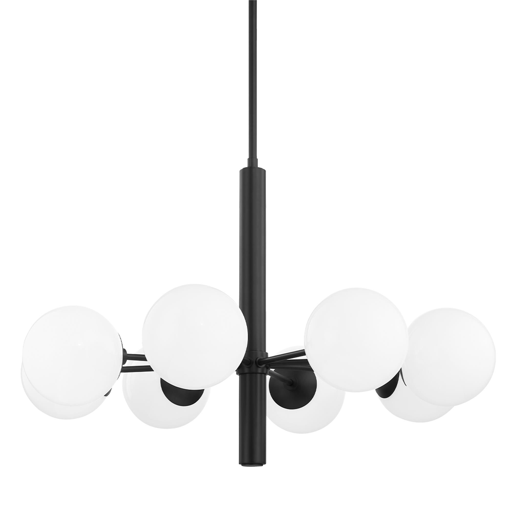 Stella 36 Inch 8 Light Chandelier