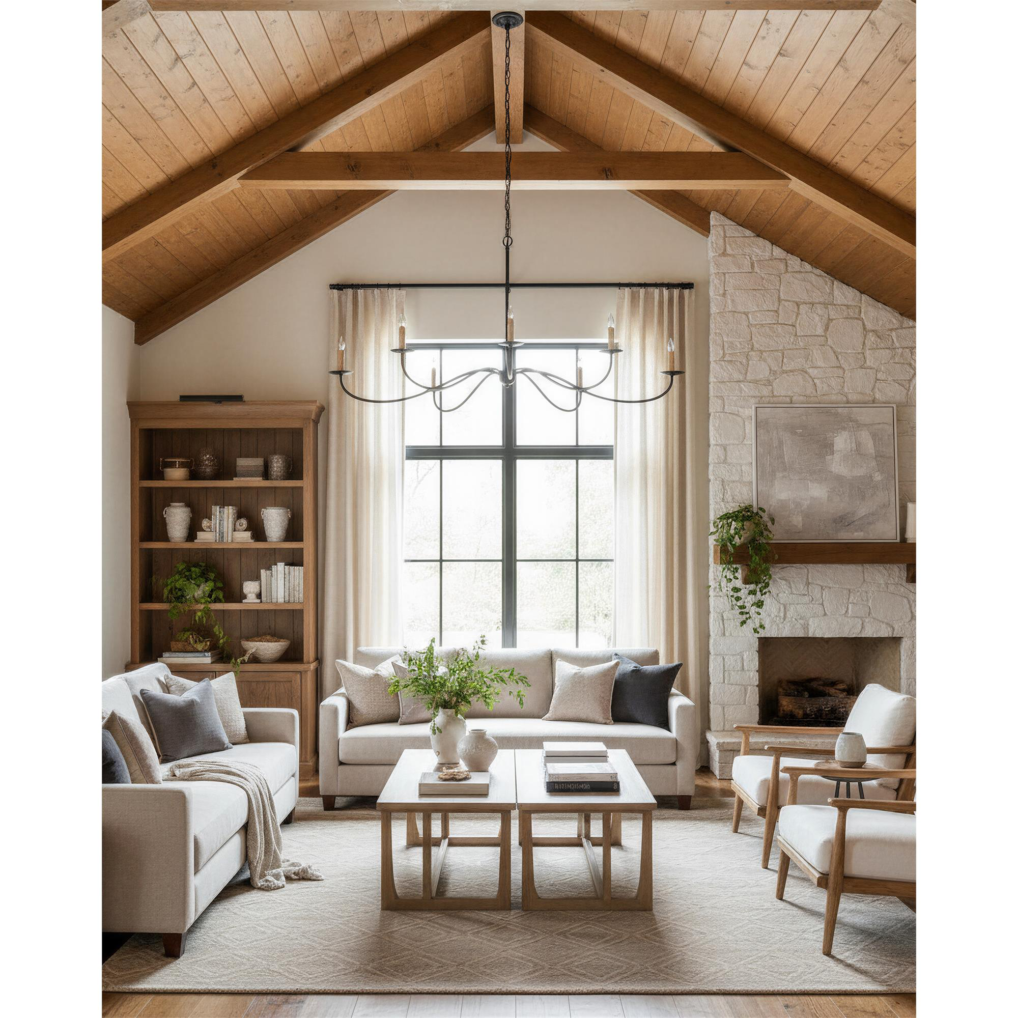 Saxon 63 Inch Chandelier