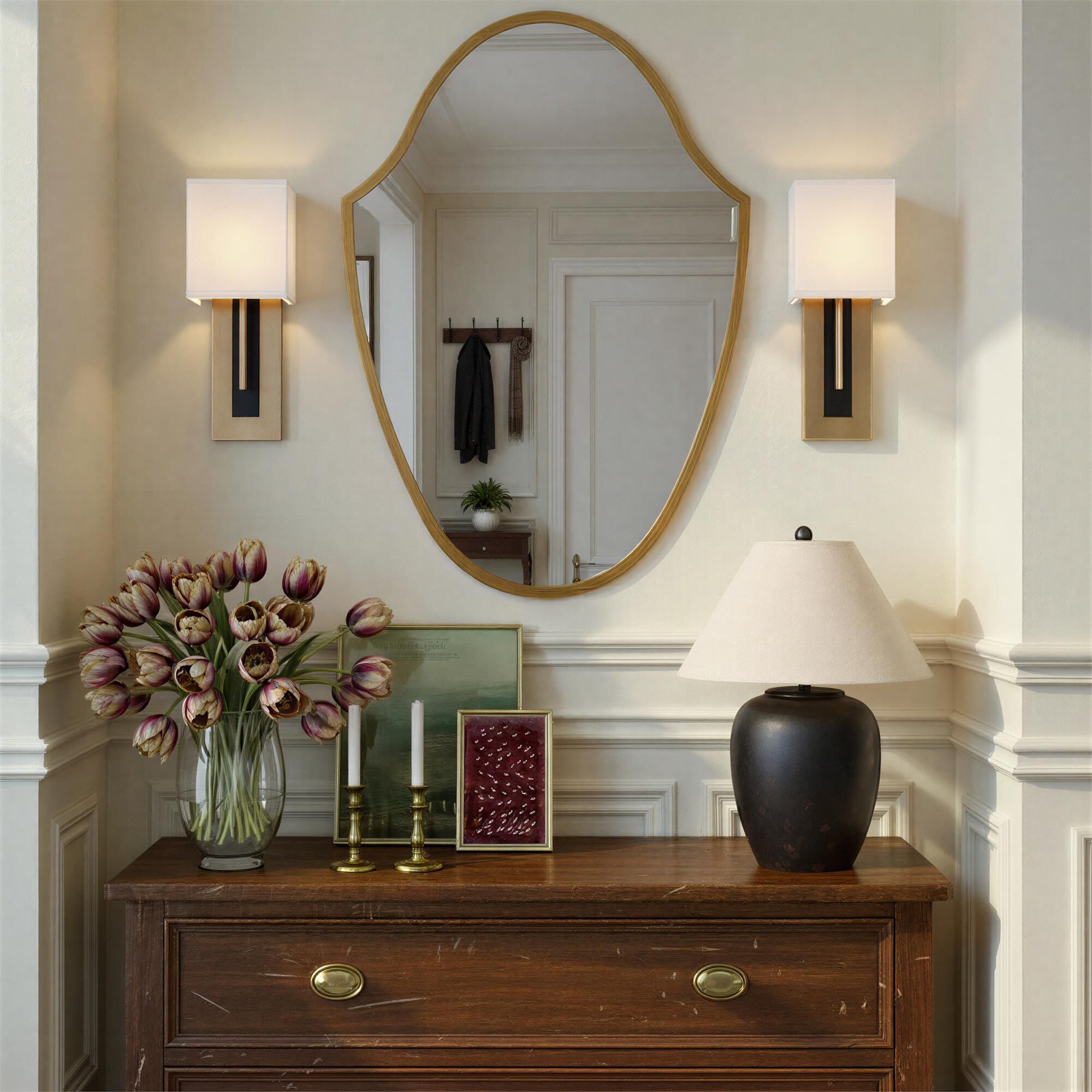 Lindee 40 Inch Decorative Mirror