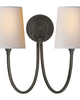Thomas O'Brien Reed Medium 2 Light Wall Sconce