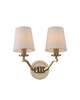 Curva Small 2 Light Wall Sconce