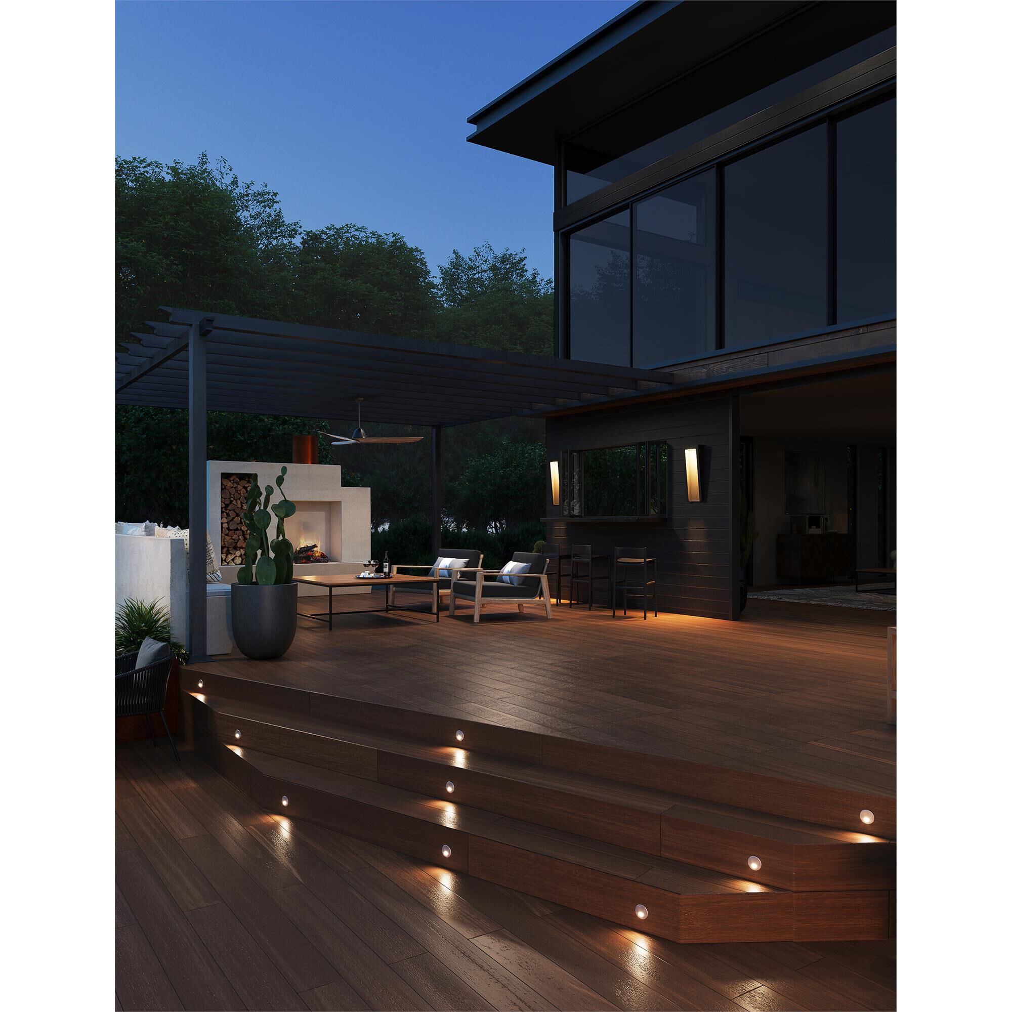 Sparta Tilt 2 Inch Deck Light