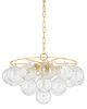 Megan Molten Mimi 22 Inch Chandelier