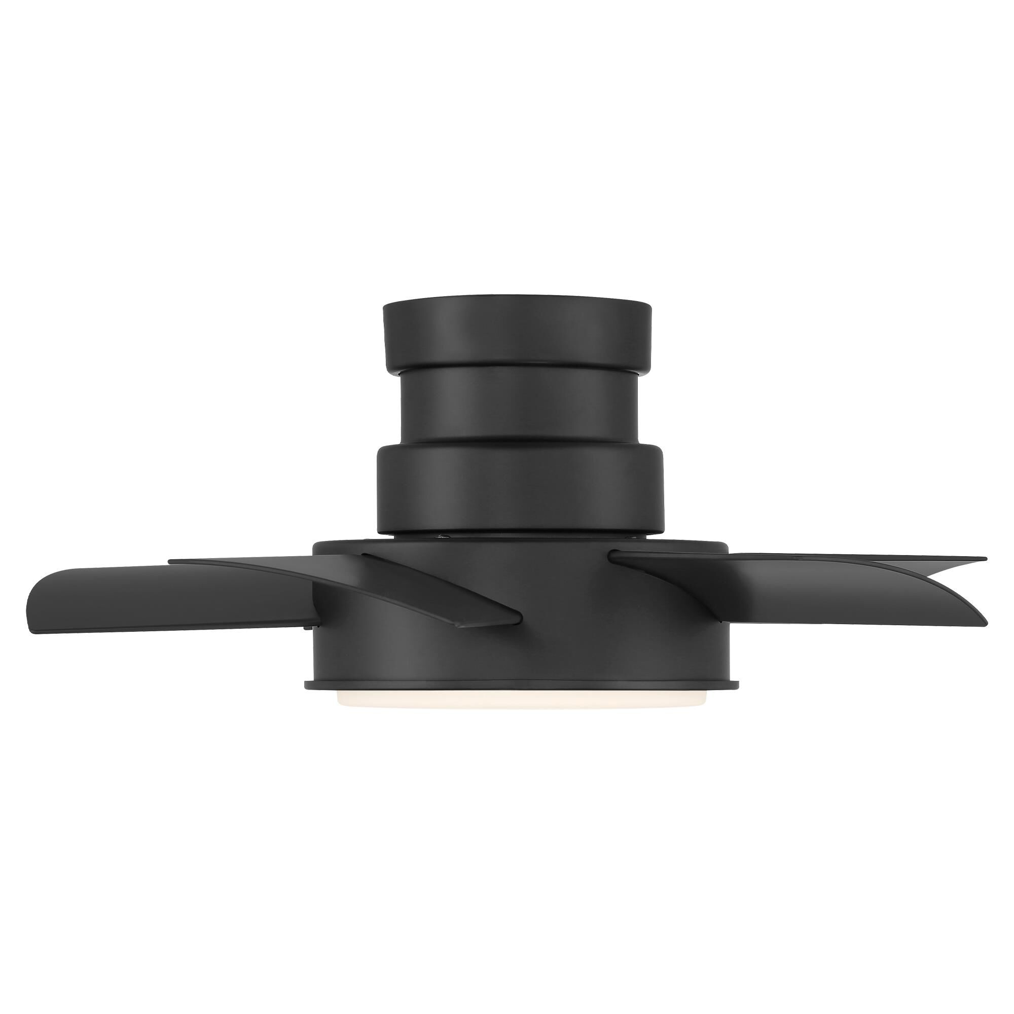 Vox 26 Inch Flush Mount Fan with Light Kit
