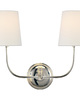 Thomas O'Brien Vendome 18 Inch 2 Light Wall Sconce