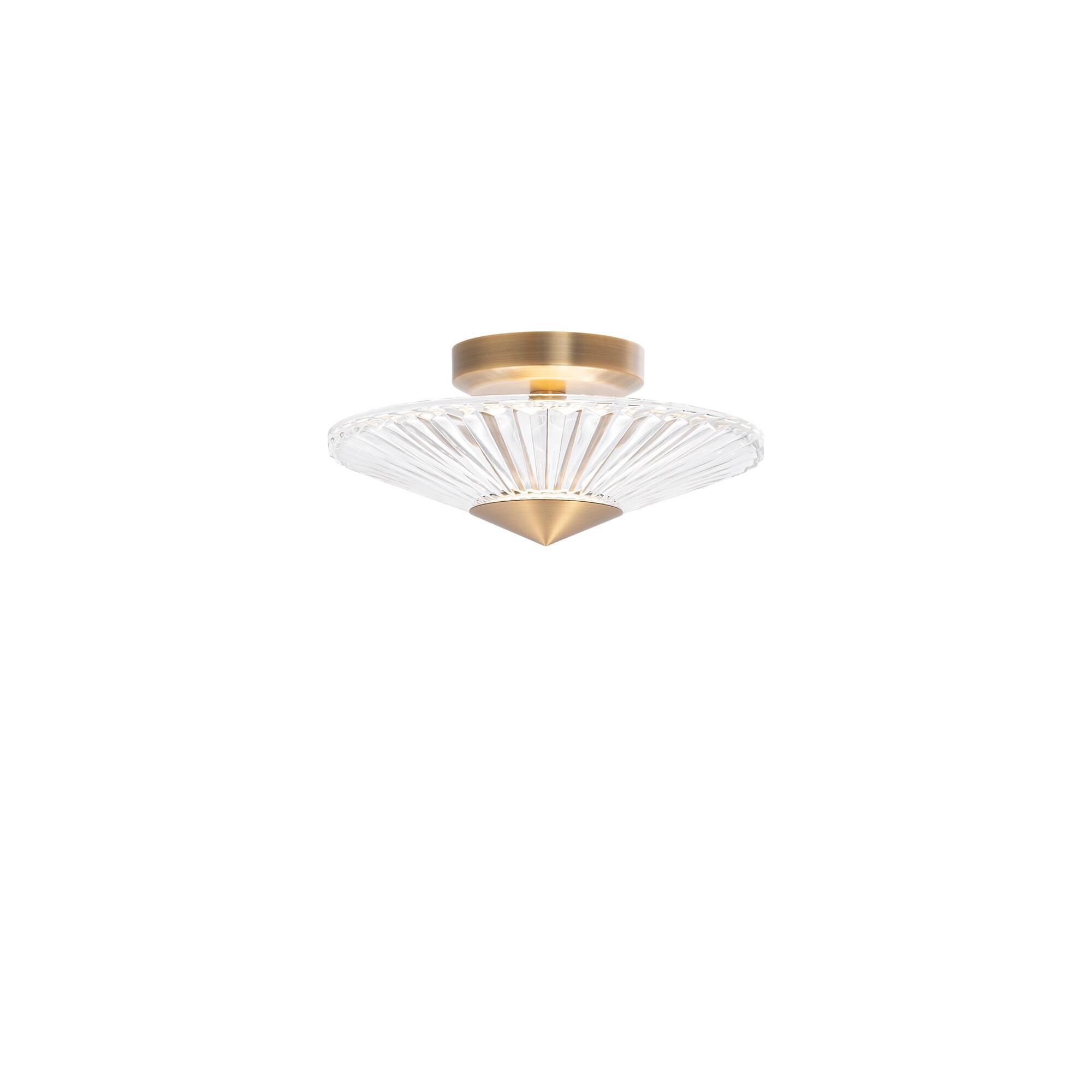 Origami 12 Inch Semi Flush Mount