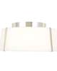 Fulton 18 Inch 3 Light Semi Flush Mount