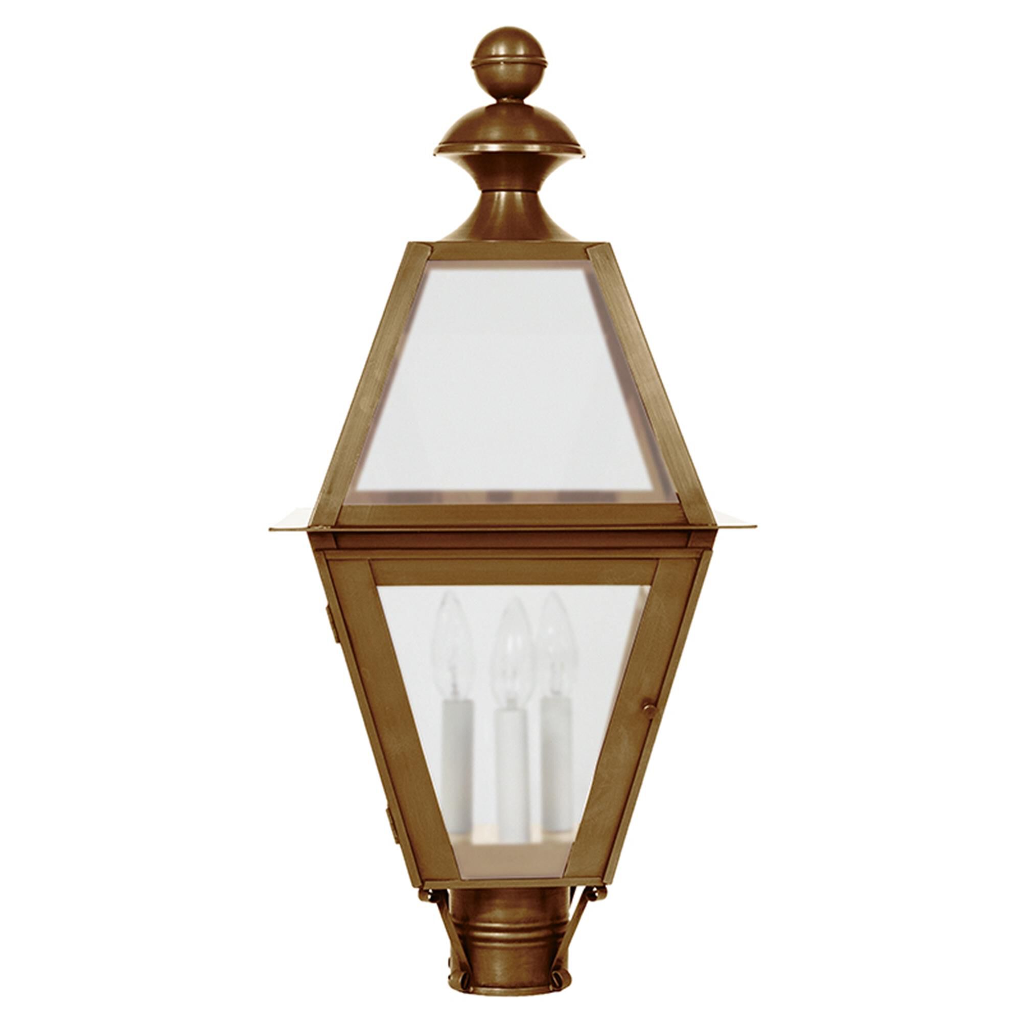 Boston 26 Inch 3 Light Outdoor Post Lamp