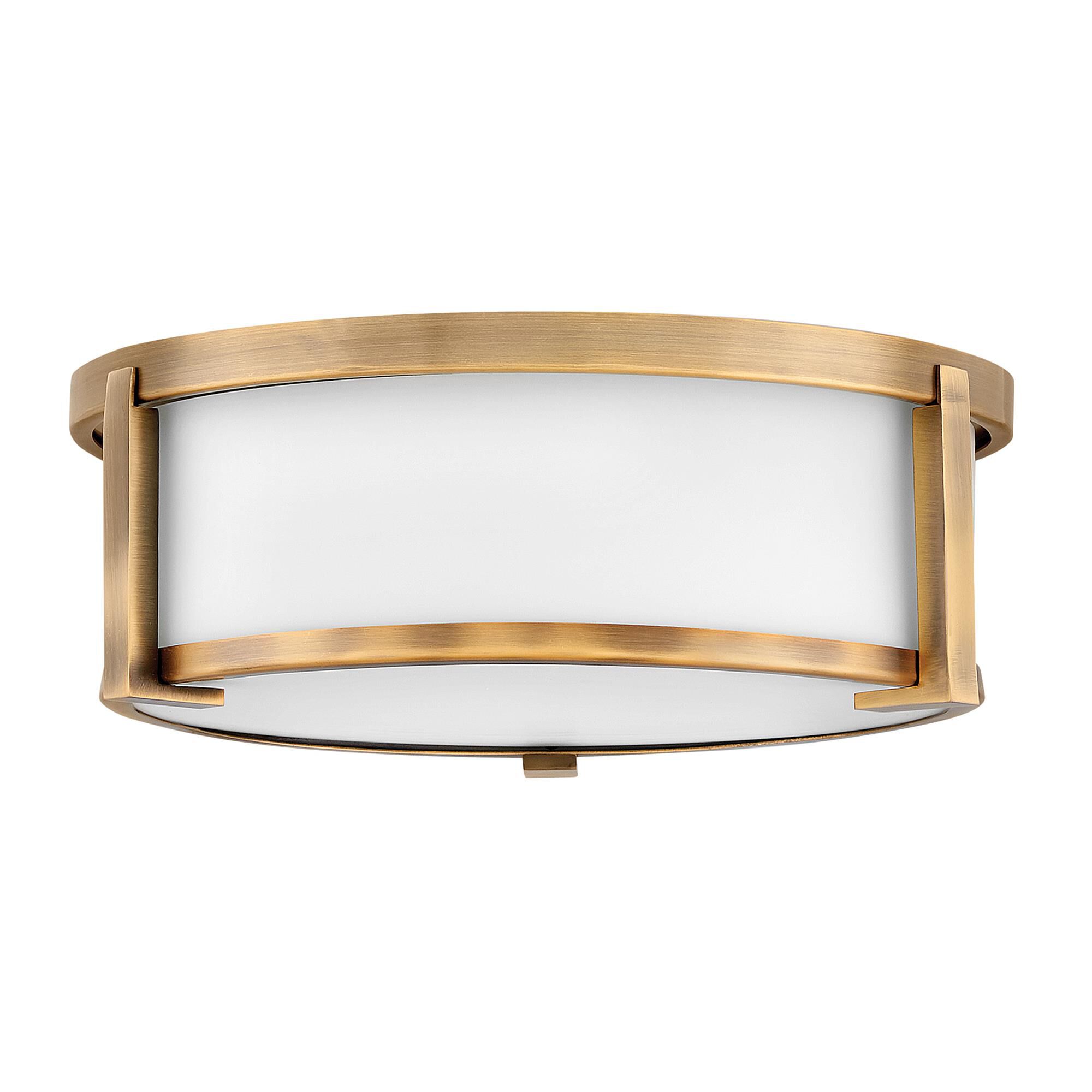 Lowell 13 Inch 2 Light Flush Mount