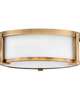 Lowell 13 Inch 2 Light Flush Mount