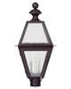 Boston 26 Inch 3 Light Outdoor Post Lamp