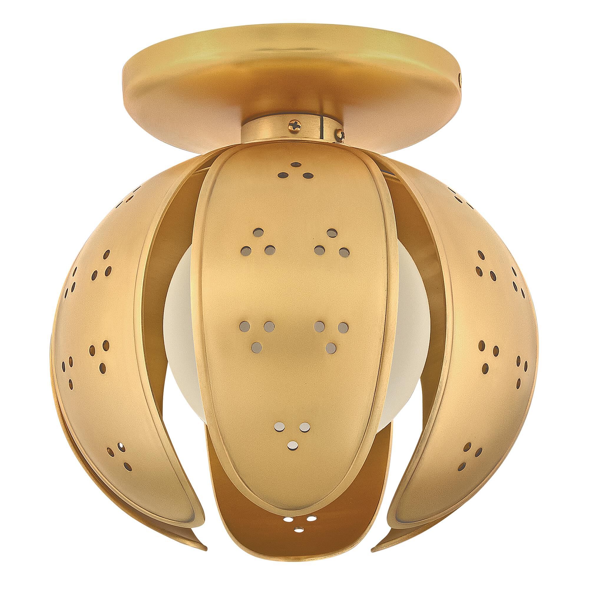 Anthos 9 Inch Semi Flush Mount