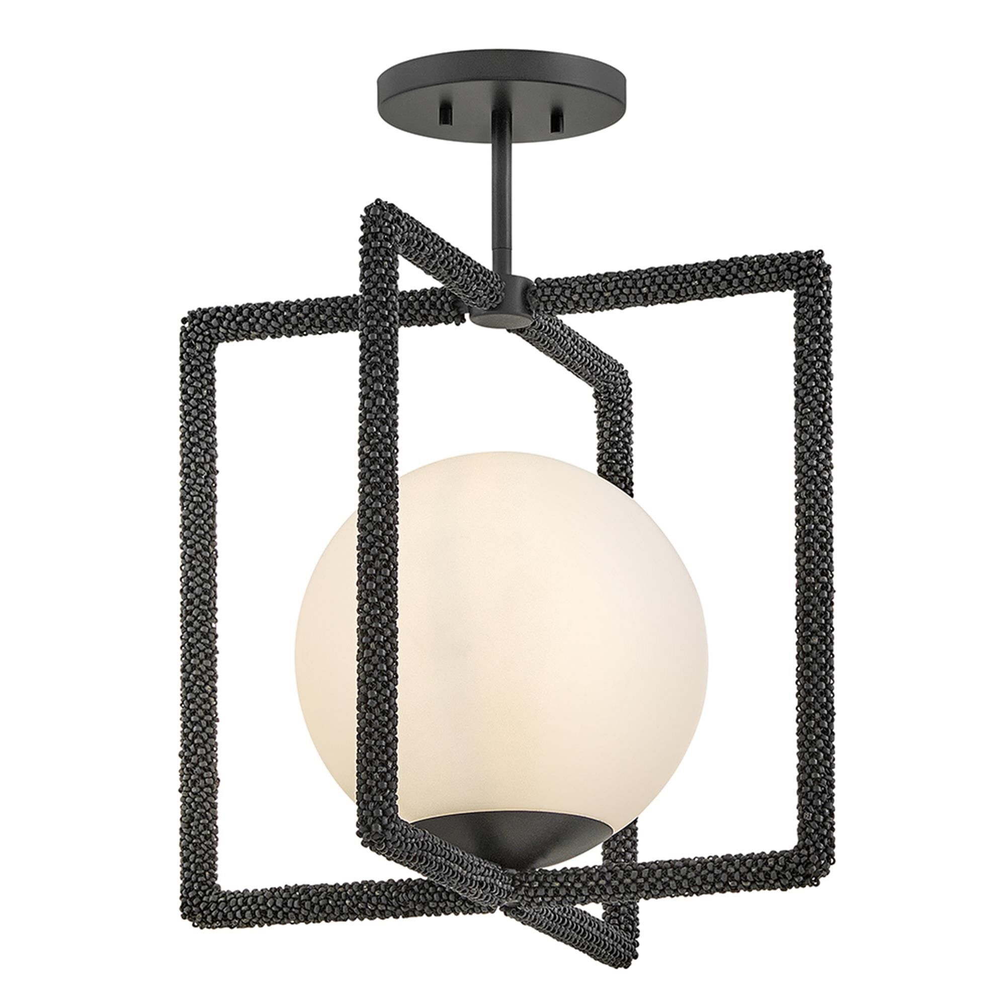 Keona 16 Inch Semi Flush Mount