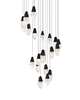 Martini 26 Inch 21 Light Multi Light Pendant