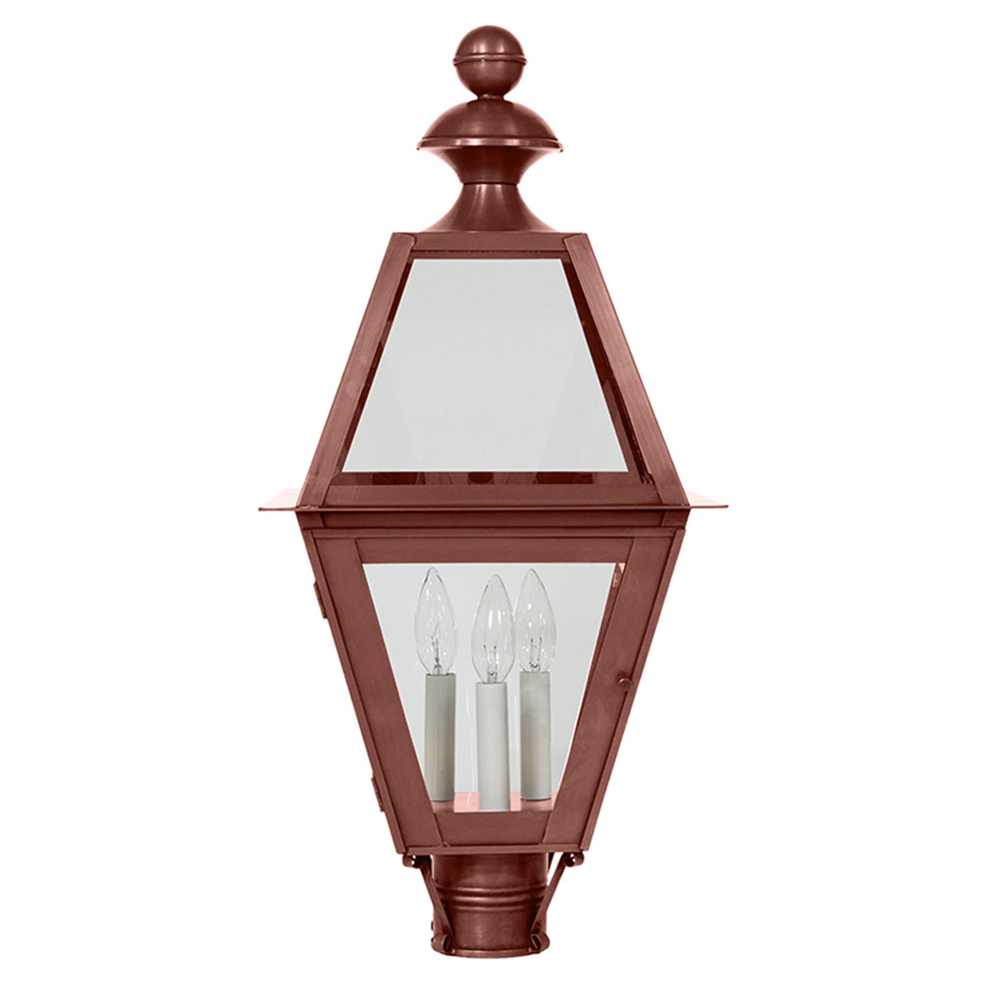 Boston 26 Inch 3 Light Outdoor Post Lamp