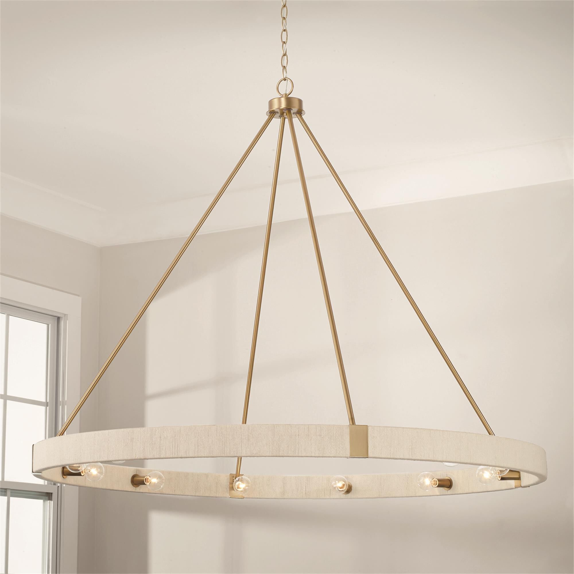 Delaney 48 Inch 12 Light Chandelier