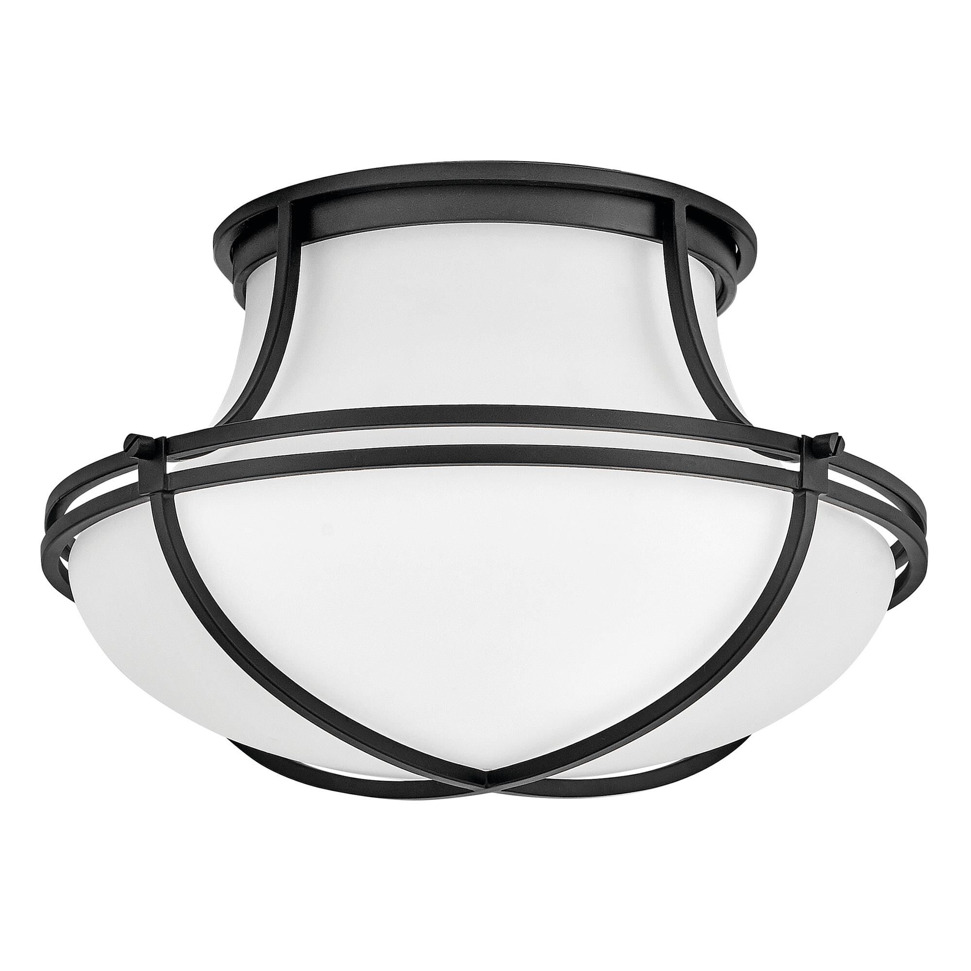 Saddler 15 Inch 3 Light Flush Mount