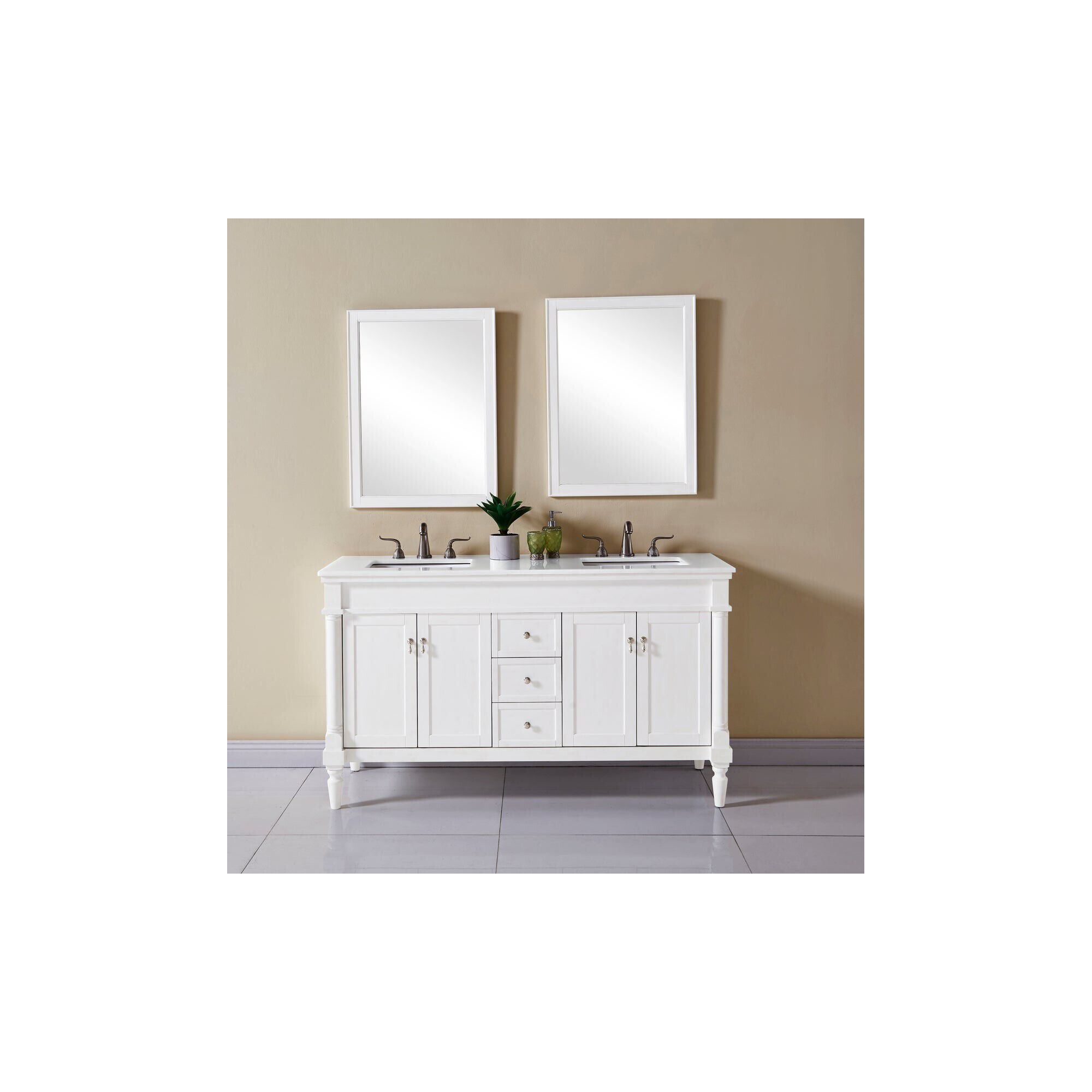 Lexington 60 Inch Bath Vanity Cabinet