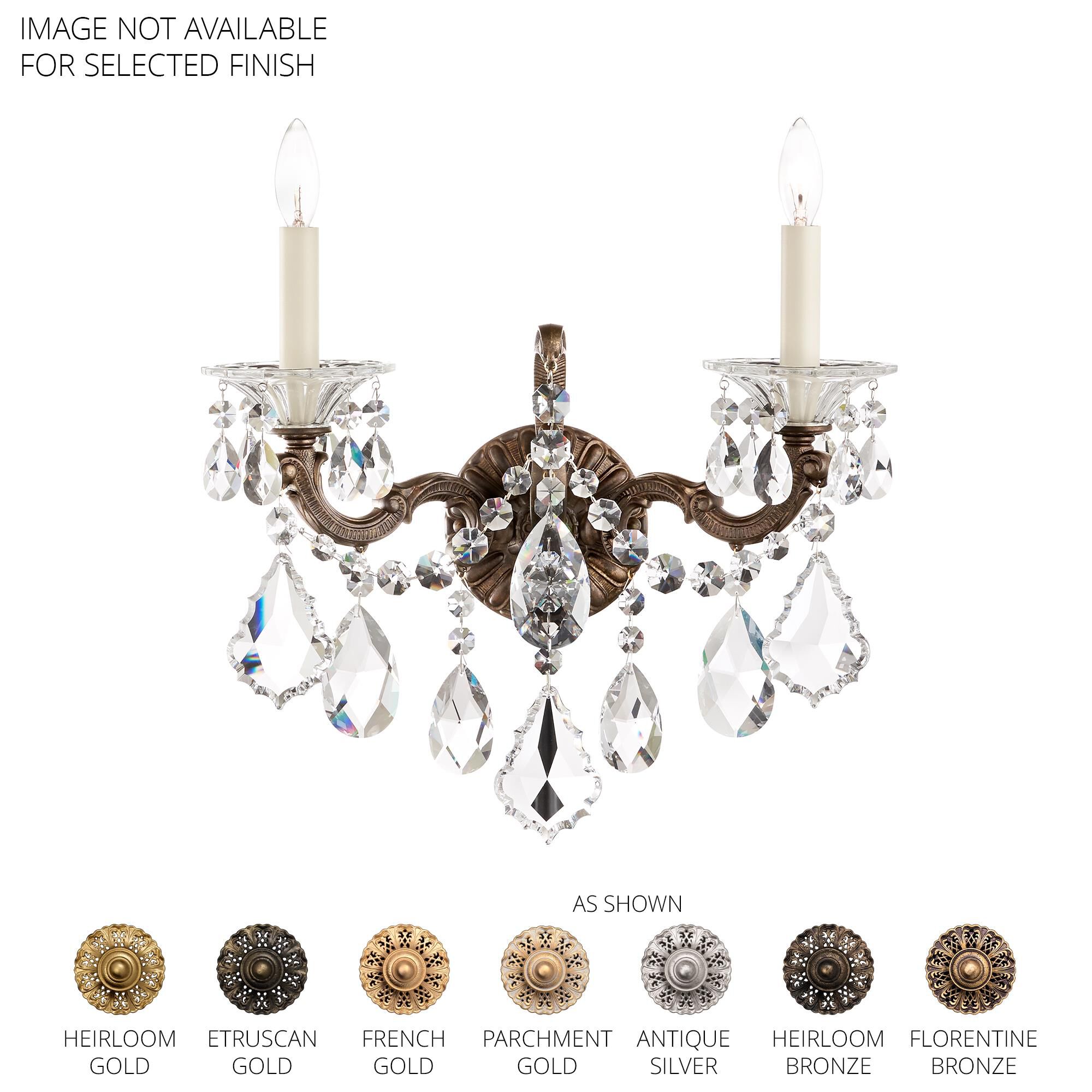 La Scala 17 Inch 2 Light Wall Sconce