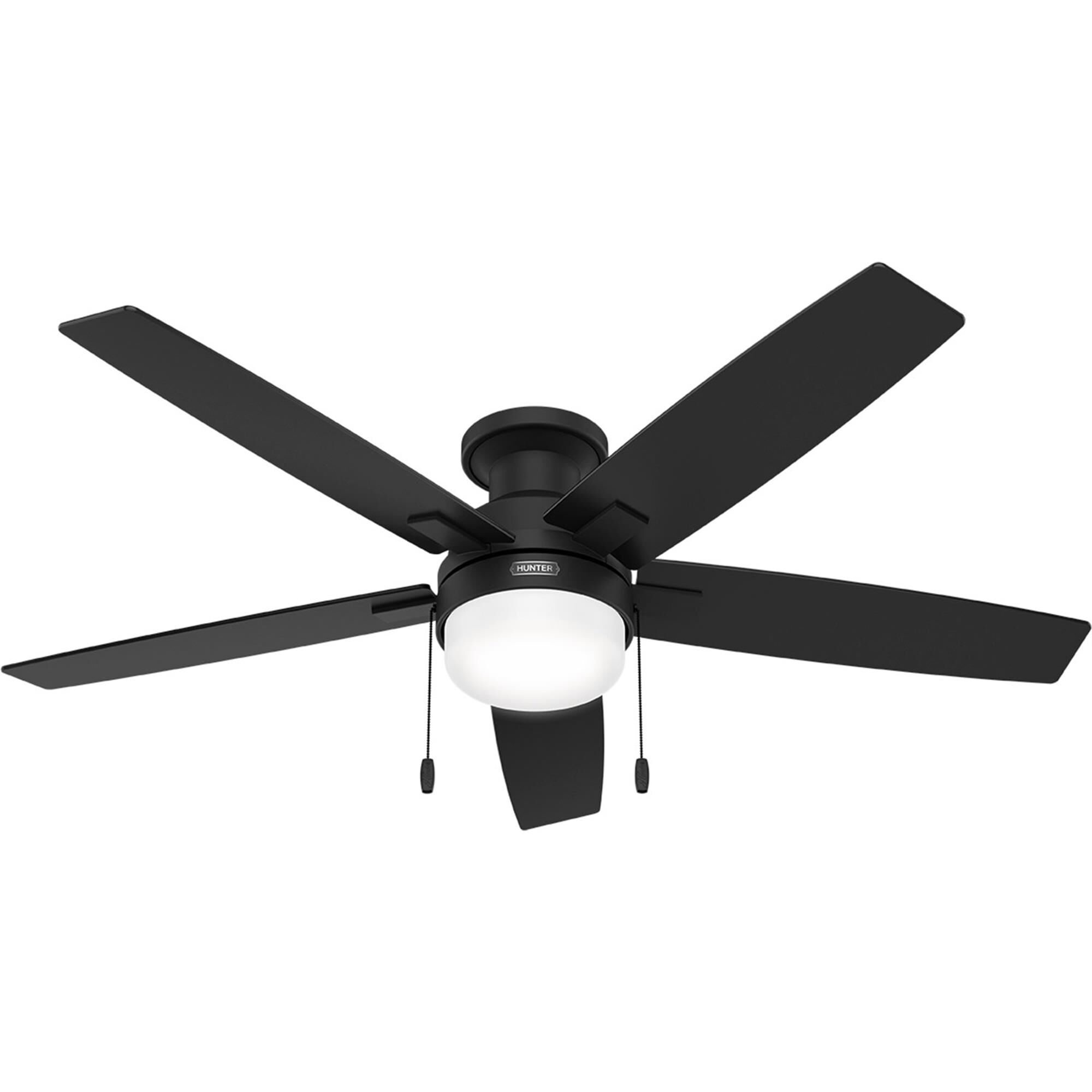 Anisten 52 Inch Flush Mount Fan with Light Kit