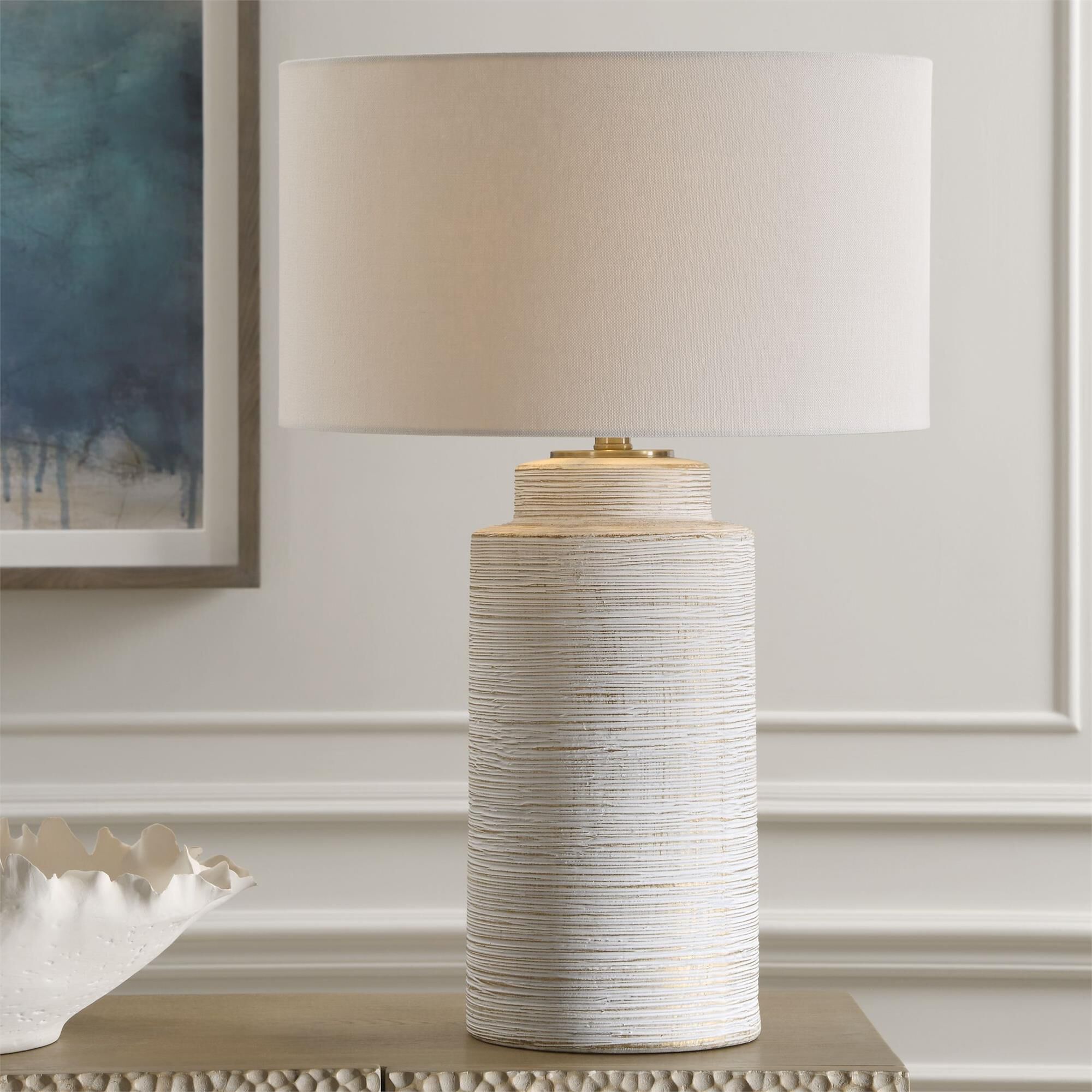 Crimp Medium Table Lamp