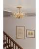 Sorra 24 Inch 6 Light Semi Flush Mount