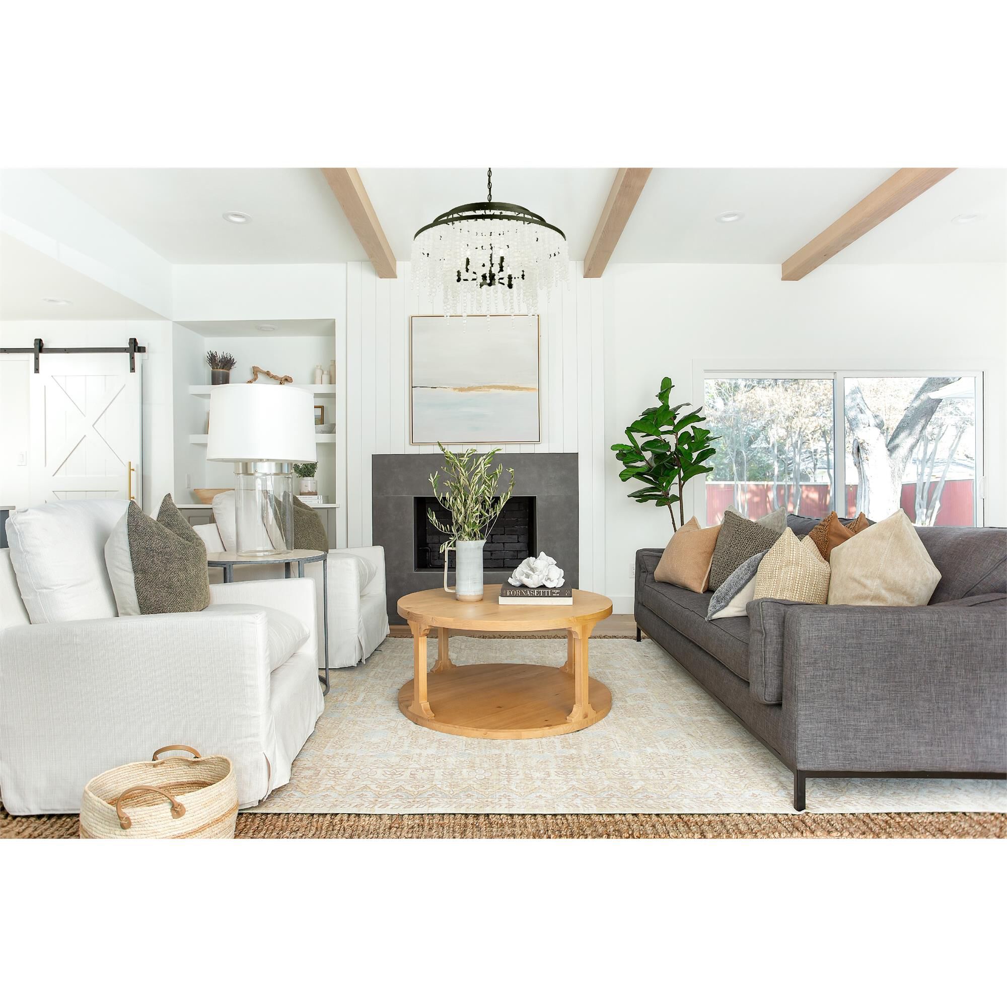Poppy 26 Inch Chandelier