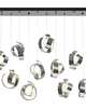 Riza Medium Linear Chandelier