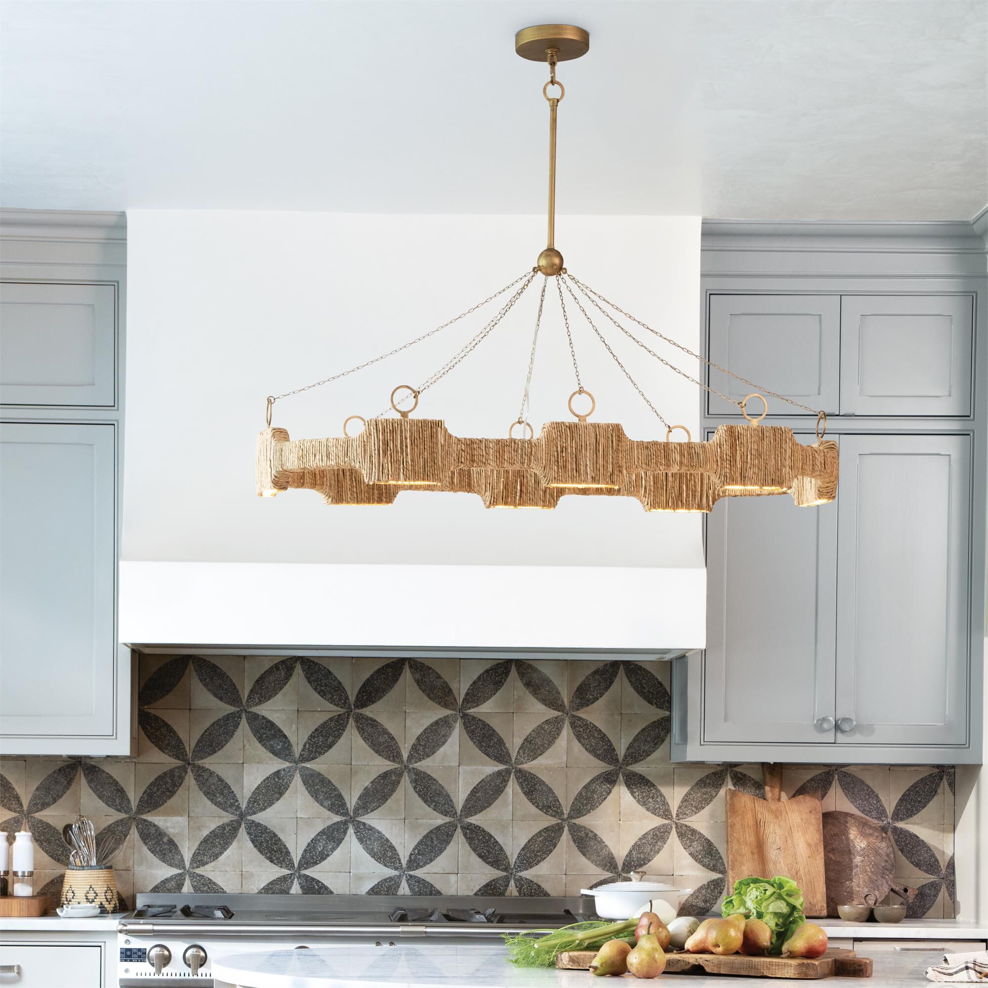 Lisa McDennon Raffi Medium Linear Chandelier