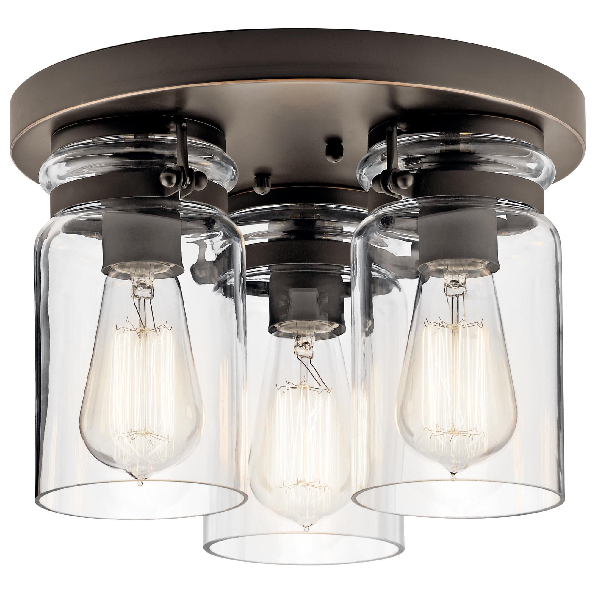 Brinley 12 Inch Flush Mount