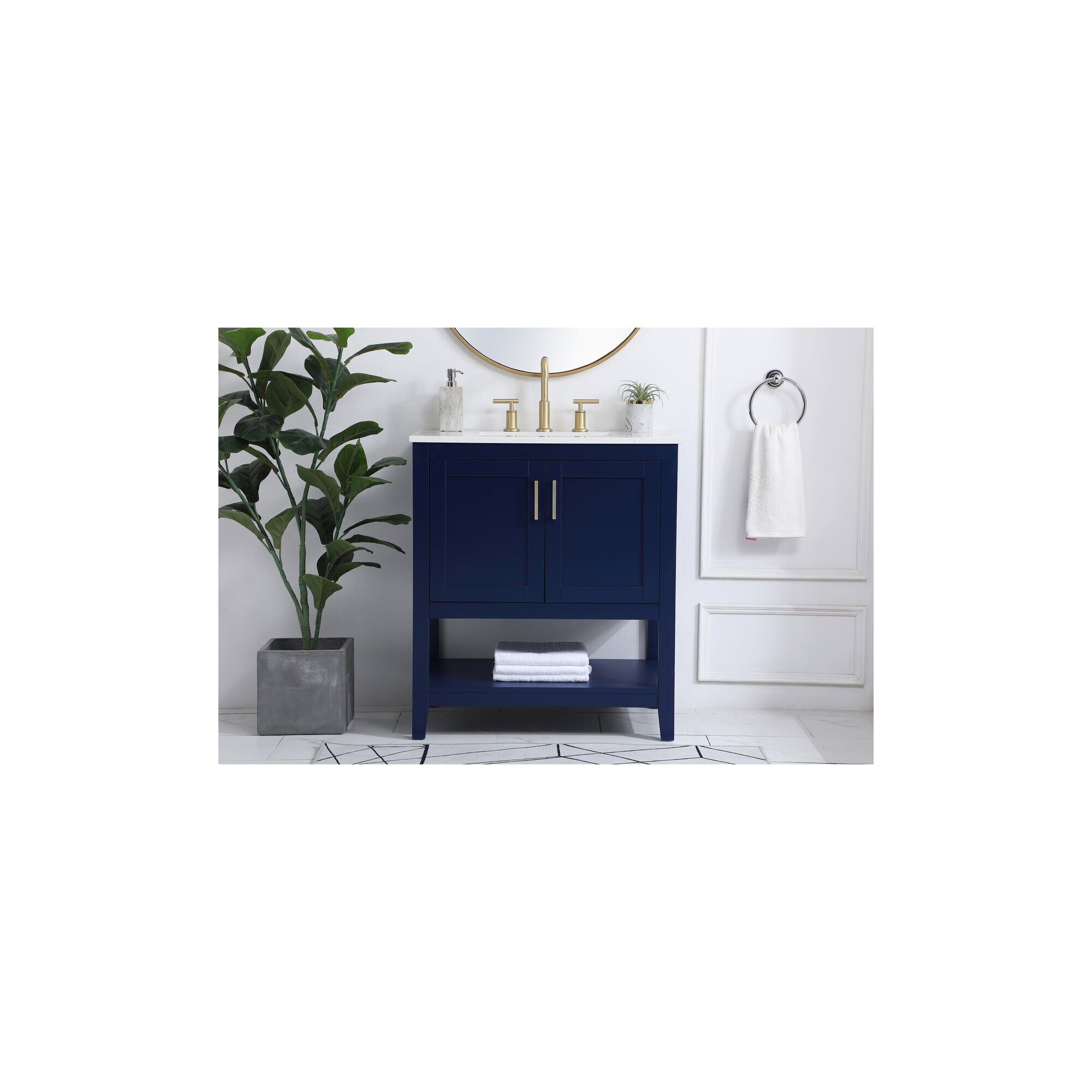 Aubrey 19 Inch Bath Vanity Cabinet