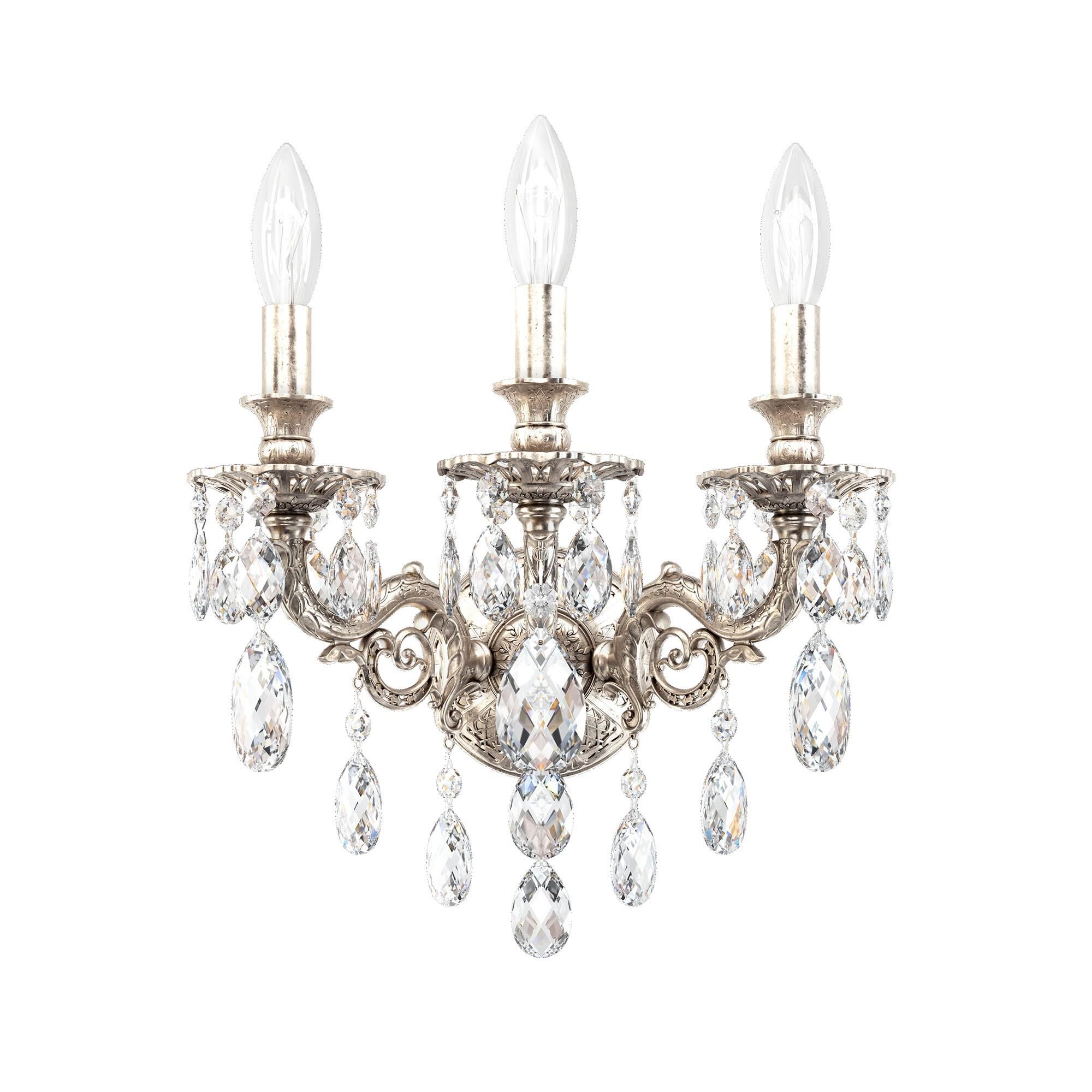 Milano 15 Inch 3 Light Wall Sconce