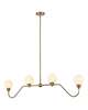 Ryan Pauly Beckett Medium Linear Chandelier