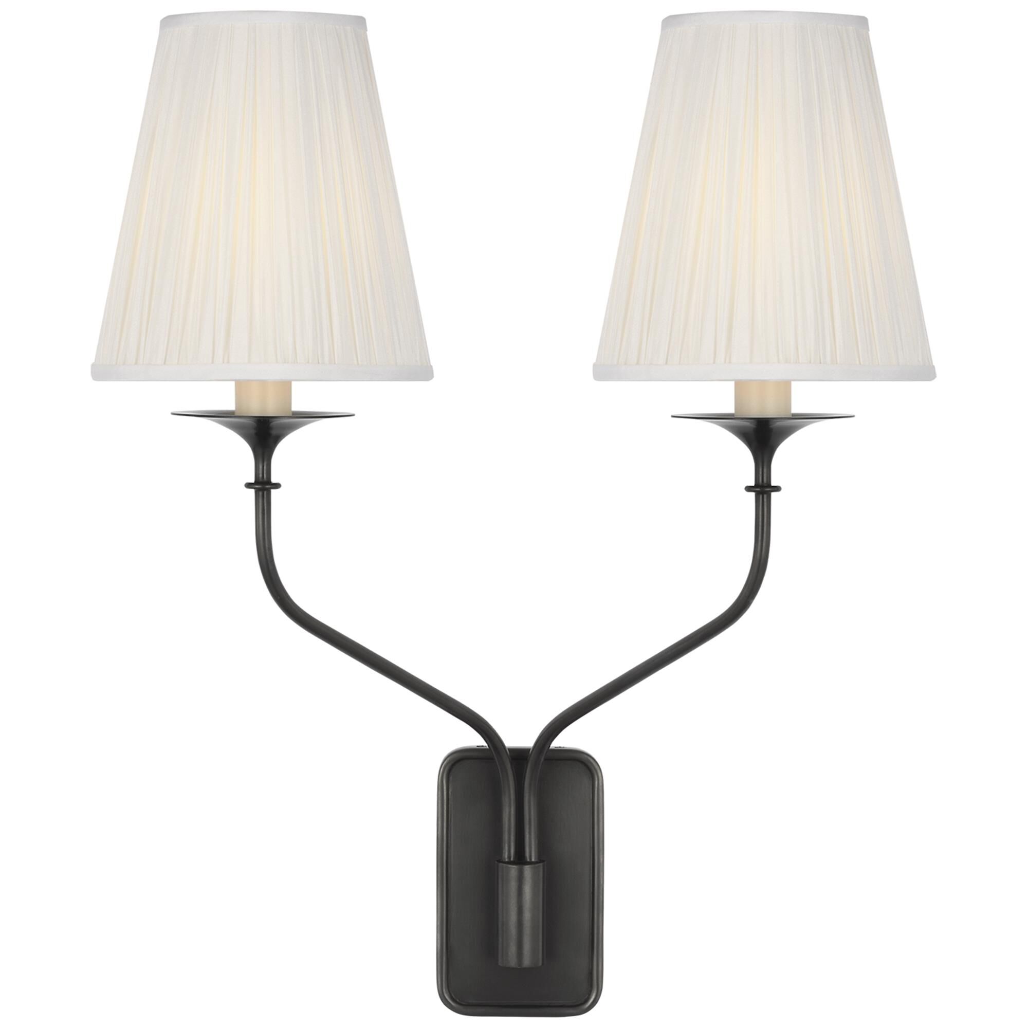 Amber Lewis Knox 19 Inch 2 Light Wall Sconce