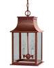 Rockland 18 Inch Outdoor Hanging Lantern