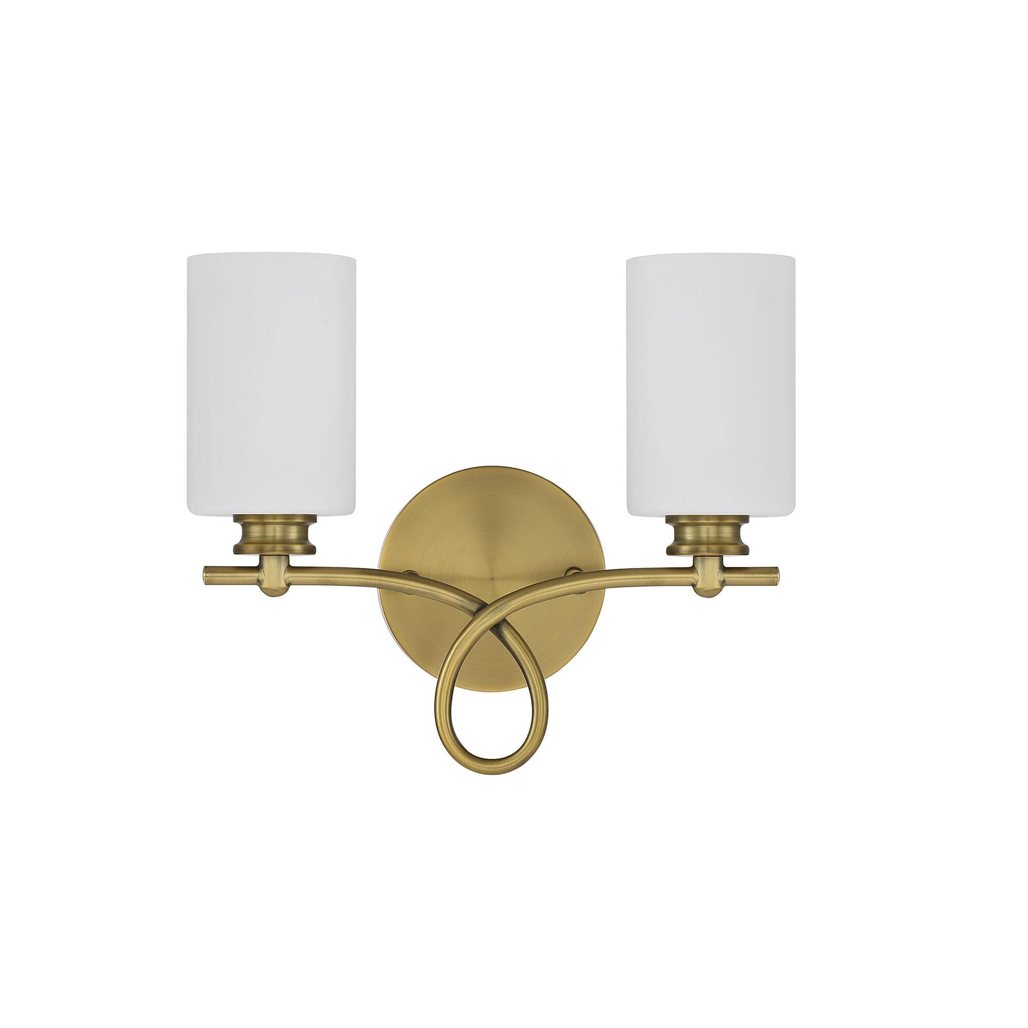 Woodbury 14 Inch 2 Light Bath Vanity Light