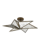 Stargazer 30 Inch 3 Light Semi Flush Mount