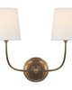 Thomas O'Brien Vendome 18 Inch 2 Light Wall Sconce