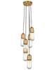 Thomas O'Brien Junio 10 Inch 6 Light Multi Light Pendant